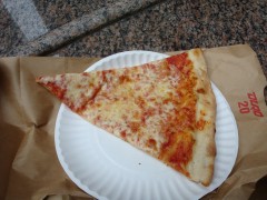 It's a pizza slice