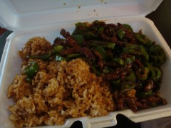 Goodies beef and peppers