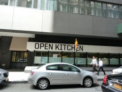 open kitchen front