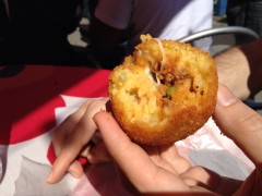 Arancini Ragu interior