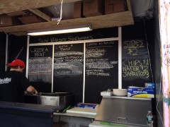 Mayhem menu