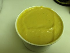 Blue Dog butternut squash ssoup