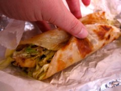 every day fresh chicken kati roll