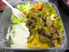 every day fresh halal grilled lamb