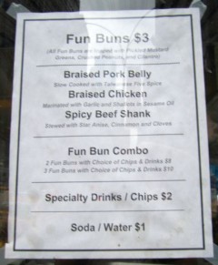 fun buns updated menu