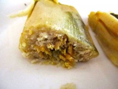 tamale lady chicken inside