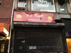 Pie Face construction