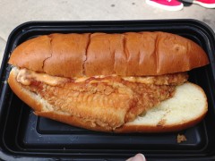 Rodeo Cat Fish Sandwich