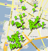 Restaurant Index Map